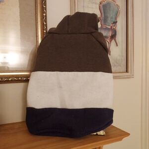 Top Paw XS Colorblock Green Navy Pet Hoodie**